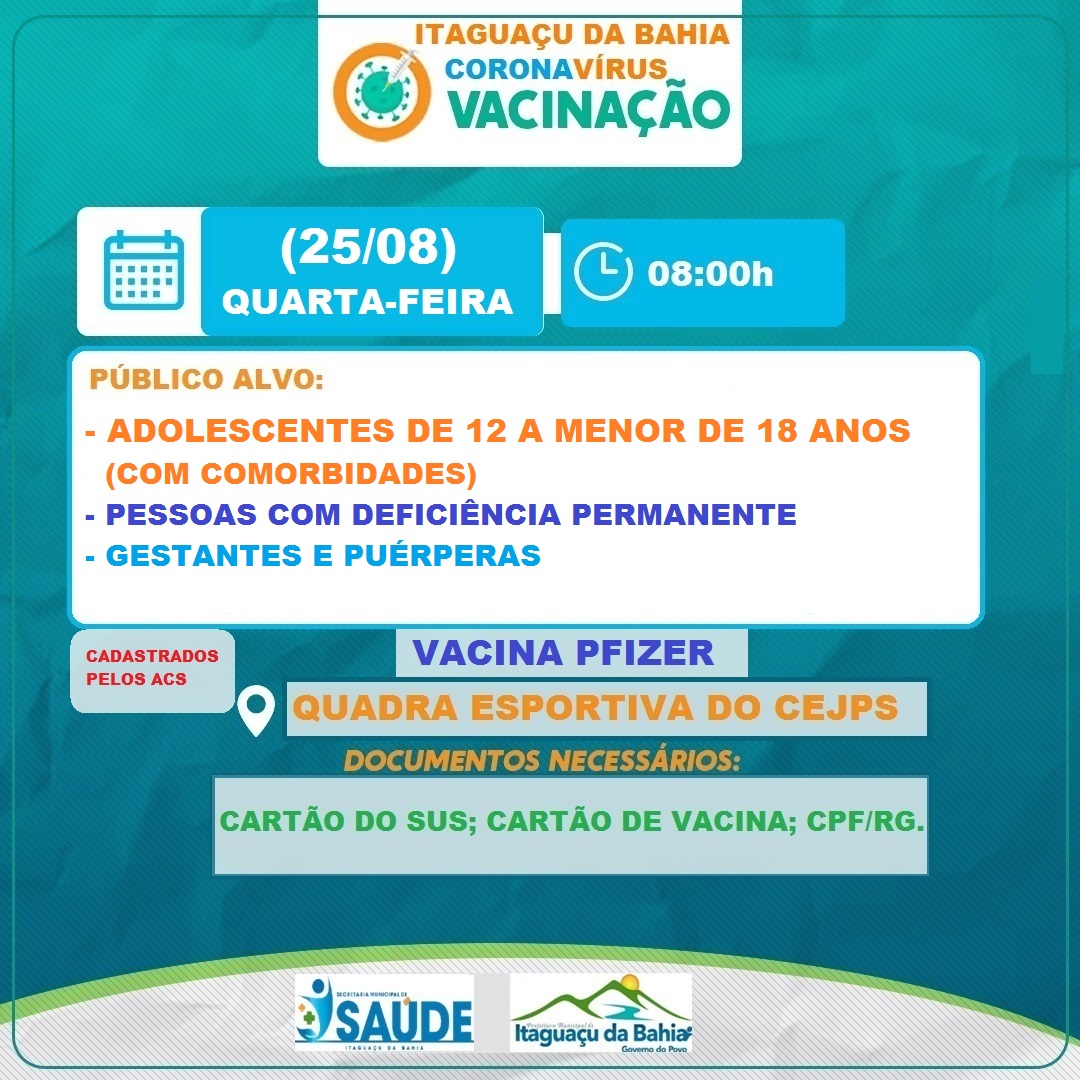 A Vacinação continua a Todo Vapor!! Simboraaa minha gentee