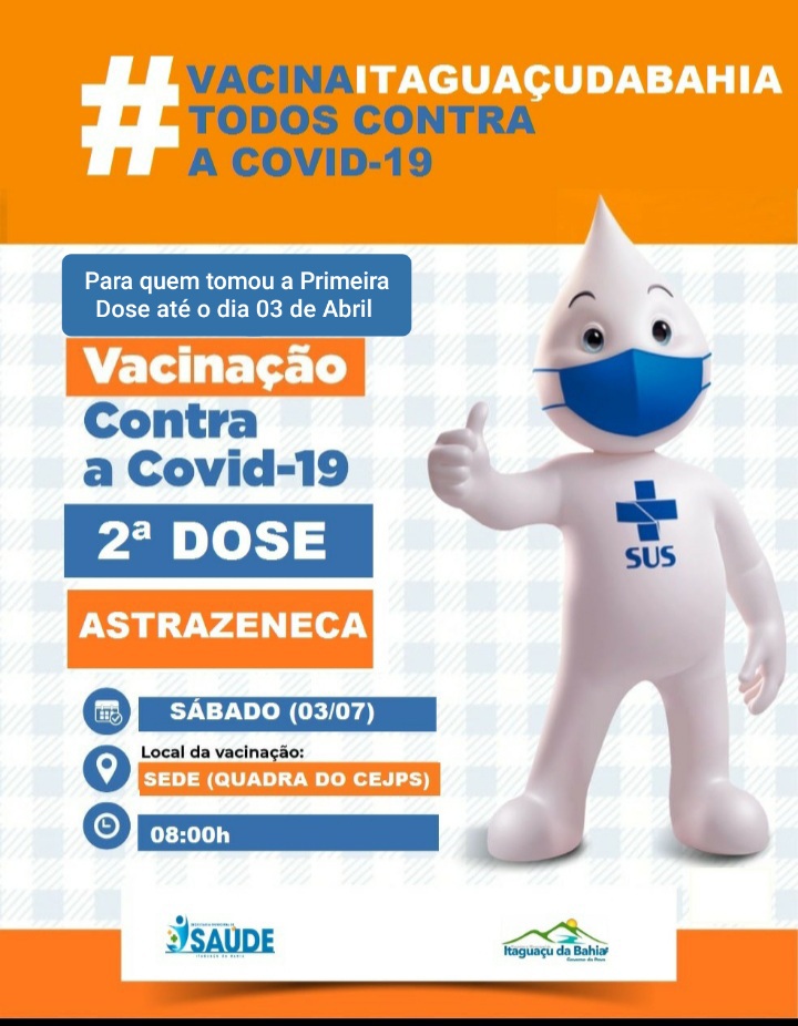 ATENÇÃO NESSE SÁBADO DIA (03/07)