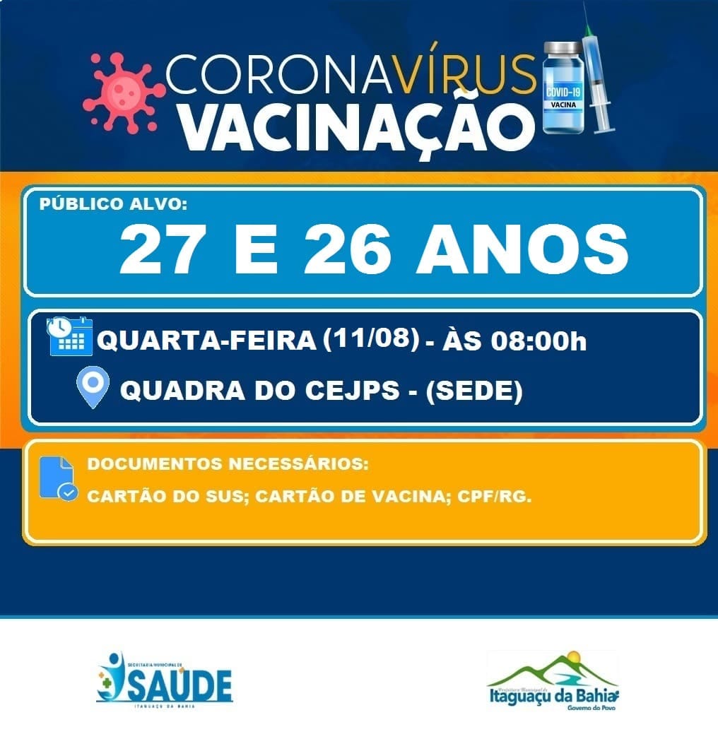 Quarta-Feira 27 e 26 ANOS