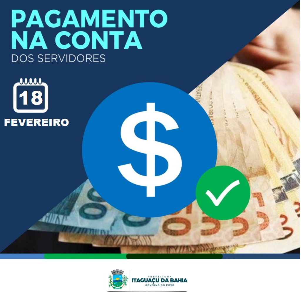 PAGAMENTO NA CONTA