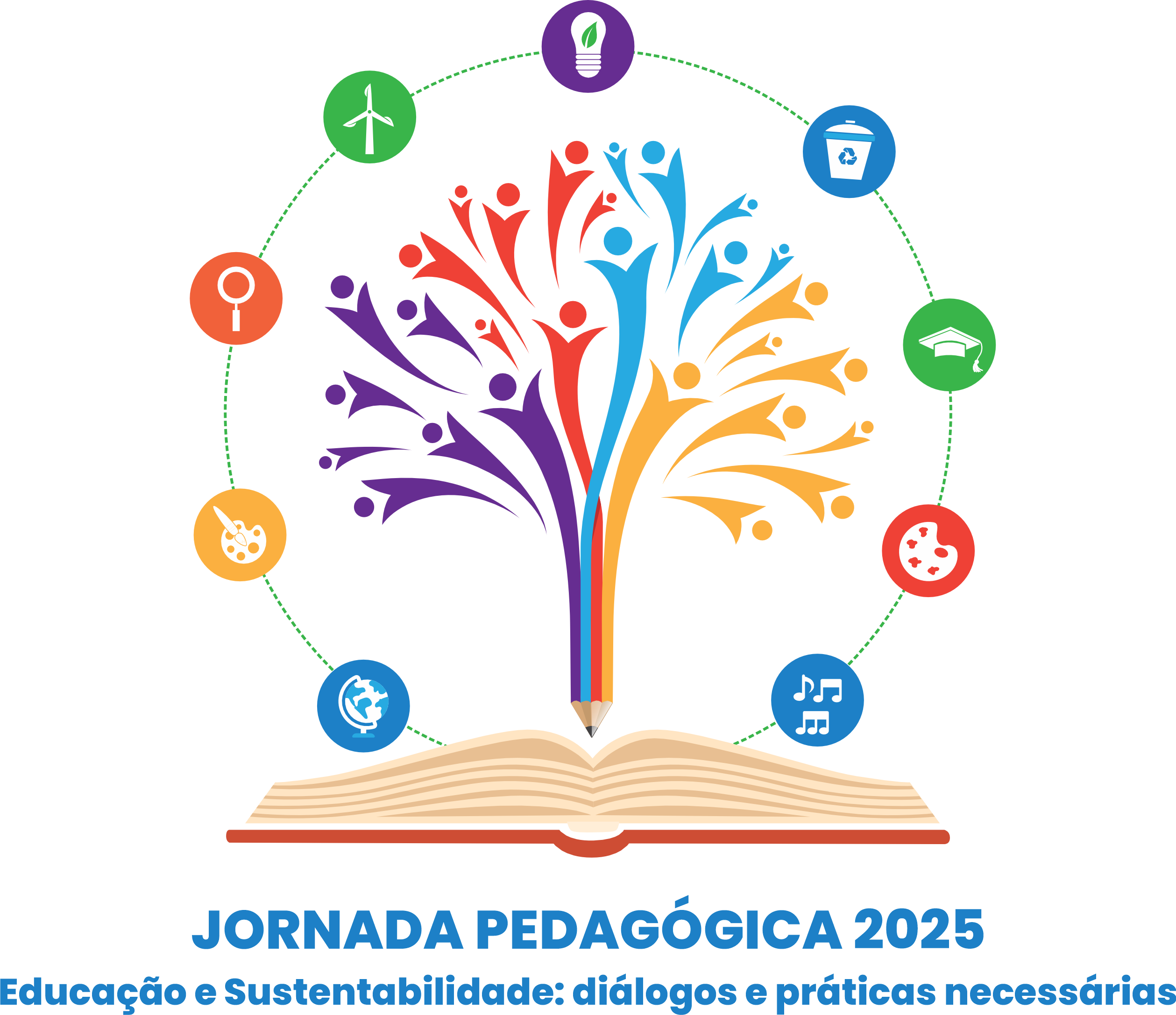 Jornada Pedagógica 2025: Educação e Sustentabilidade: diálogos e práticas necessárias.