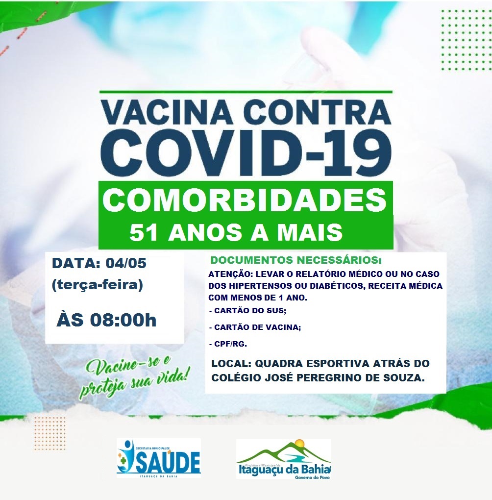Itaguaçu da Bahia Vacina 💉 04-05