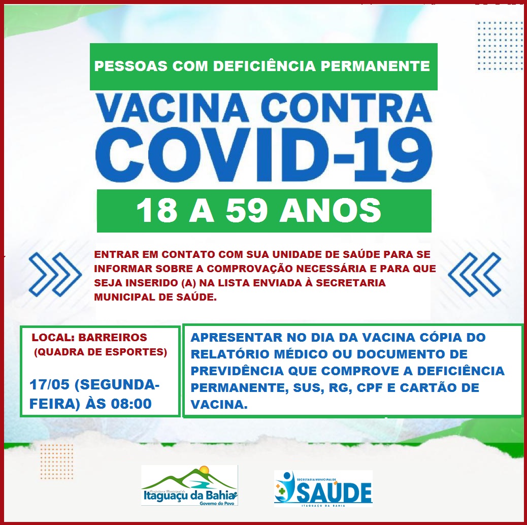 VACINAÇÃO COVID BARREIROS